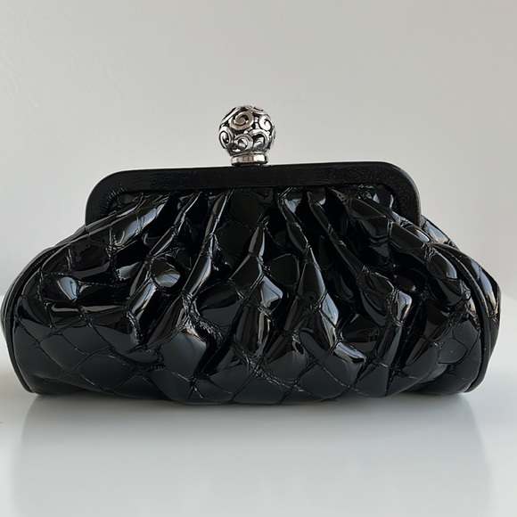 Brighton Patent Embossed Purse with removable chain. - Picture 11 of 16